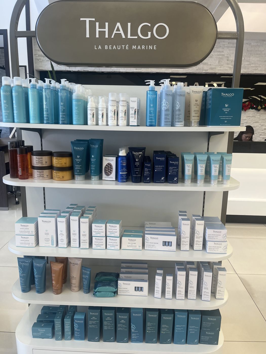 Thalgo retail shelf